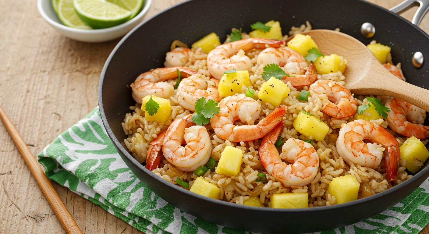 Rice with Pineapple and Shrimp - secondary view